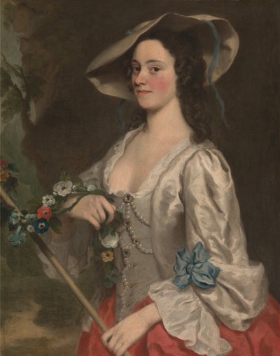Retrato de una mujer de George Knapton